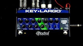 Radial Key-Largo Mixer and Performance Pedal