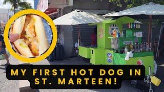 Trying a St. Marteen (Dutch) Hot Dog for the first time!  |  NYC Hot Dog Stands