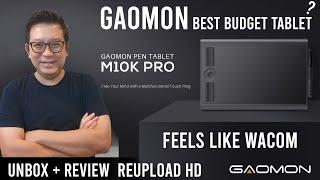 GAOMON M10k Pro: Unbox + Review + Draw + Sculpt ( HD )