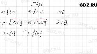 № 431 - Алгебра 8 класс Мерзляк