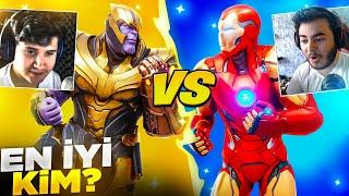 Erm00n VS BERKAY İPEKÇİ !! - EN İYİ KİM? / THANOS VS IRON MAN! (Fortnite Türkçe)