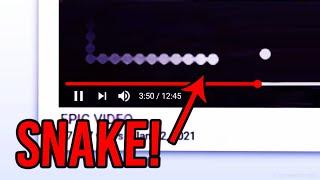 The YouTube Snake Easter Egg!
