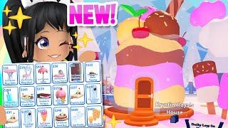 *NEW* ICE CREAM HOUSE & FURNITURE UPDATE!!! in Adopt Me! (roblox)