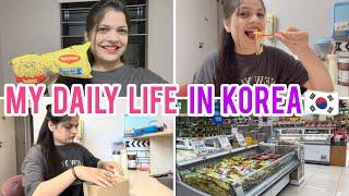 My Daily Life in korea | grocery shopping  in korea  