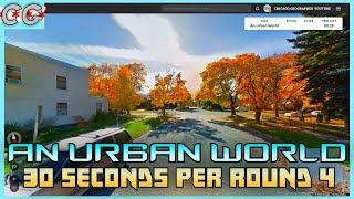 Geoguessr - An Urban World 30 Seconds per Round #4 - INSANE Montana Guess!