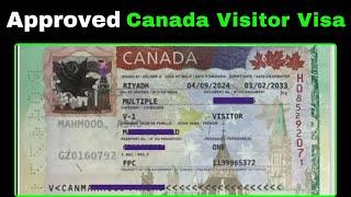 Canada Visitor Visa  Approval , Updates Sep 2025 #canada #visitorvisa