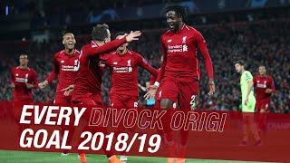 Every Divock Origi goal from 2018-19 | Everton, Barcelona, Tottenham