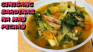 EASY COOKING : GINISANG SARDINAS NA MAY PECHAY | Affordalicious Recipe mga ka-L (Luto)