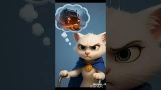 Reiko saves the dog from speed monster #ReikoTheCat #youtubeshorts #rescue #friendship