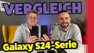 Samsung Galaxy S24, S24+ und S24 Ultra im Vergleich: Für wen lohnt sich welcher Kauf?