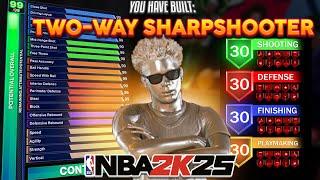 THIS 2-WAY SHARPSHOOTER 5'9 POINT GUARD is UNSTOPPABLE in NBA 2K25 | BEST GUARD BUILD