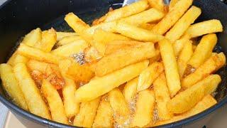 Crispy FRIES and CHEESE SAUCE! FEW WHO KNOWS THIS SECRET!