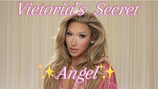 Plastique Transforms into a Victoria’s Secret AngelDRAG Makeup GRWM (The Most Feminine Makeup Ever)