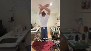When you learn to make your own clothing…