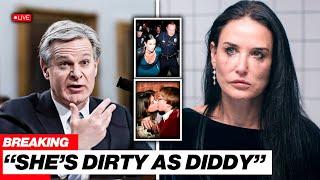 FBI Lists Demi Moore as Key Abuser After Diddy at Diddy's Party