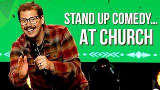 Stand up comedy...at church | Dustin Nickerson Comedy