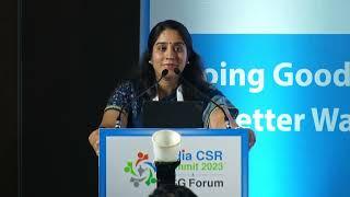 ICS 2023 | Keynote Address | Ms. Swati Munjal