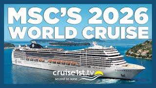 MSC's 2026 World Cruise Adventure | Cruise1st