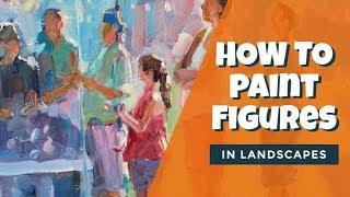 How to Paint FIGURES (Gesture and Loose Painting Style)