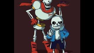 Undertale #2 встреча с двумя братиками)