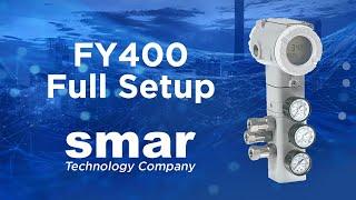 Guidance on how to perform the "Full Setup" of the FY400 Positioner (4 to 20mA/HART)