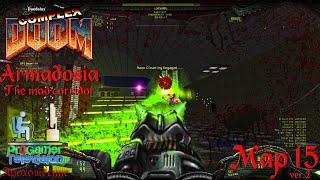 Doom: Project Brutality 3.0: Armadosia - The Mad Corridor: Прохождение (Walkthrough) #Map 15