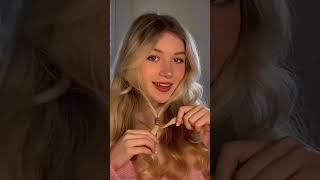 Простая прическа  на распущенные волосы/Simple hairstyle for loose hair️