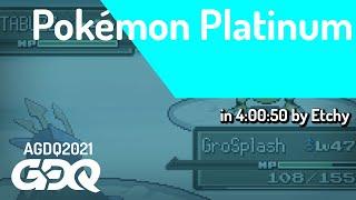 Pokémon Platinum by Etchy in 4:00:50 - Awesome Games Done Quick 2021 Online