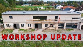Adding a Floor to the Workshop – Start to Finish Timelapse