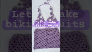 Crochet bikini set