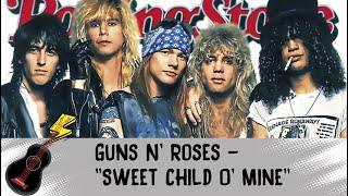 Guns N' Roses - Sweet Child o’ Mine на укулеле. Табы