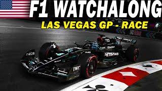  F1 Watchalong - LAS VEGAS GP - RACE - with Commentary & Timings