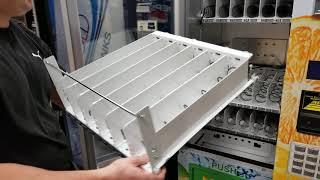 How to remove shelve / drawer / tray from TVC America TOM combo vending machine