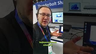 Artık İki Bilgisayarı Tek Kablo ile Bağlamak Mümkün: Thunderbolt 5 - CES 2025 #50