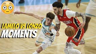 LaMelo Ball VS Lonzo Ball MOMENTS!