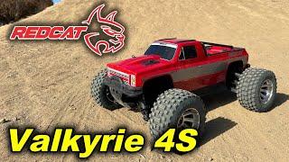 Redcat Racing Valkyrie 4S MT Full Review - Best 4wd RC Monster Truck?