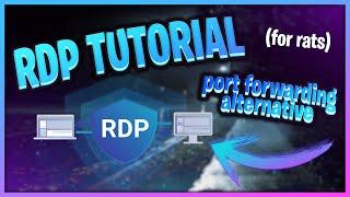 How to use an rdp for your tools (port forwarding alternative) (for teachers )