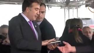 Misha KaiFshi Maxatas mtaze (Tcisperi bushtebi) Saakashvili