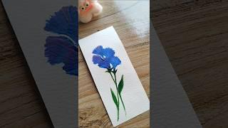 one stroke technique #onestrokepainting #art #flowerpainting
