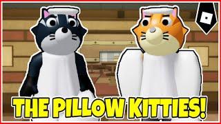 How to get "THE PILLOW KITTIES" BADGE + KITTY/KATIE MORPHS in PIGGY RP CUSTOMS ROLEPLAY! - ROBLOX