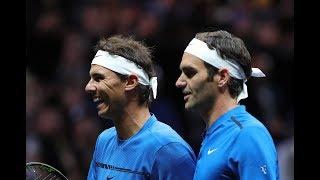 2017 Laver Cup Doubles R. Nadal/R.Federer vs. S.Querrey/J.Sock / FULL MATCH