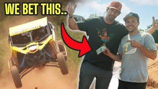 Travis Pastrana Challenged Me To Rally Race.. On My Own Track!