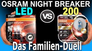  OSRAM Night Breaker LED vs Night Breaker 200 TEST | LED gegen Halogen Vergleich Testbericht