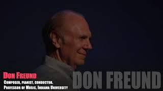 Don Freund documentary: A composer's life and thoughts