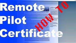 5 mins | How to get your Remote Pilot Operating Certificate |  Part 107 SUAS Pilot