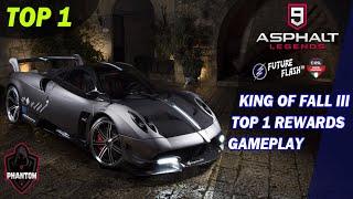 Asphalt 9 - Future Flash™ - KING OF THE FALL III Top 1 Rewards/Gameplay/Bonus