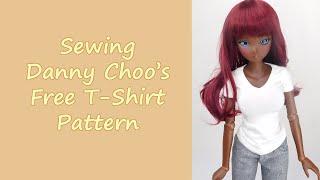 Sewing Danny Choo's Free T-Shirt Pattern