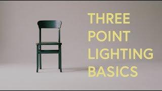 Three Point Lighting Basics for Photography/Video