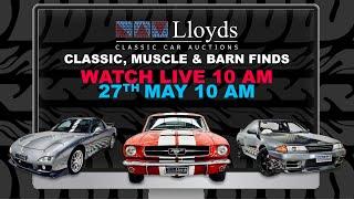 MAY Lloyds Classic, Muscle & Barn Finds Auction!