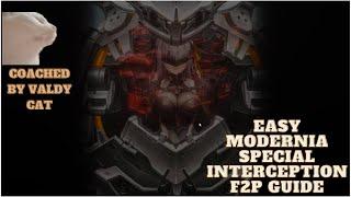 Special Interception Modernia F2P Easy Mode [GODDESS OF VICTORY: NIKKE]